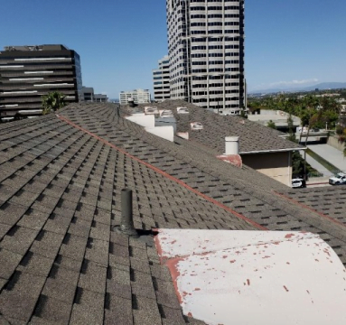 Dark Grey Roofing Shingles