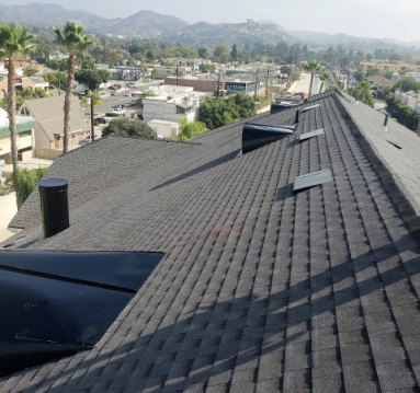 Grey Roofing Shingles