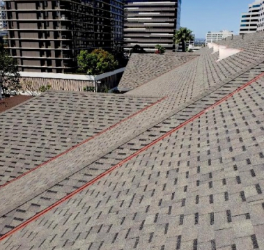 Grey Roofing Shingles